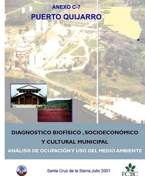 Diagnóstico Biofísico, Socioeconómico y Cultural Municipal – Puerto Quijarro