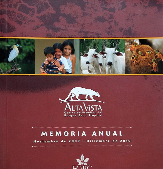 Memoria anual Alta Vista (Noviembre 2009-Diciembre 2010)