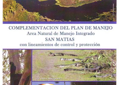 Complementación del Plan de Manejo ANMI San Matías