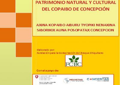 Plan de Manejo de la Reserva Municipal del Patrimonio Natural y Cultural del Copaibo  – Fase I