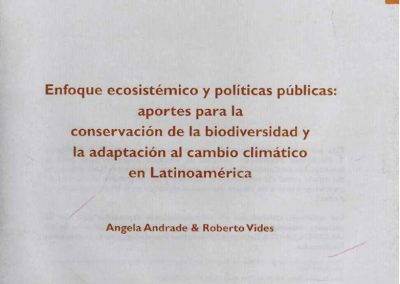 Enfoque ecosistémico y políticas públicas