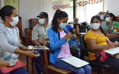 Habitantes de San Ignacio y San Rafael de Velasco fueron capacitados en temas de sensibilización social y ambiental, para promover el desarrollo sostenible y conservación de sus espacios naturales