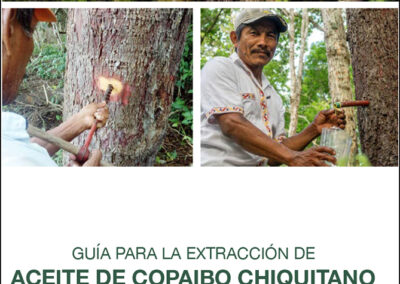 Guía para la extracción de aceite de copaibo