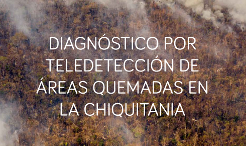 Diagnóstico por teledetección de áreas quemadas en la Chiquitanía
