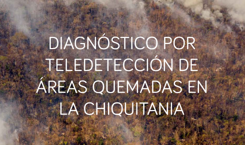 Diagnóstico por teledetección de áreas quemadas en la Chiquitanía