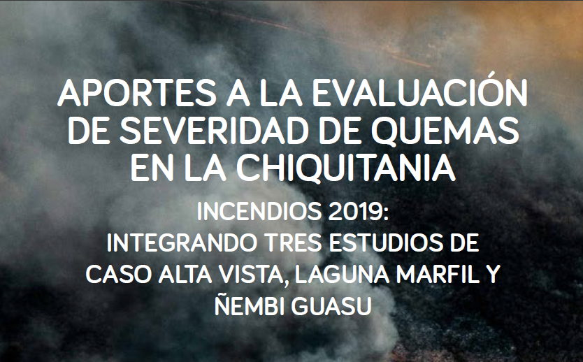 Aportes a la evaluación de severidad de quemas en la Chiquitania