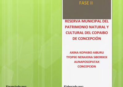 Plan de Manejo de la Reserva Municipal de Copaibo Fase II