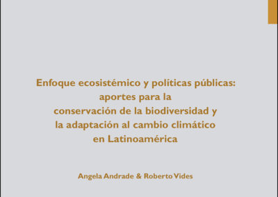 Enfoque ecosistémico y políticas públicas